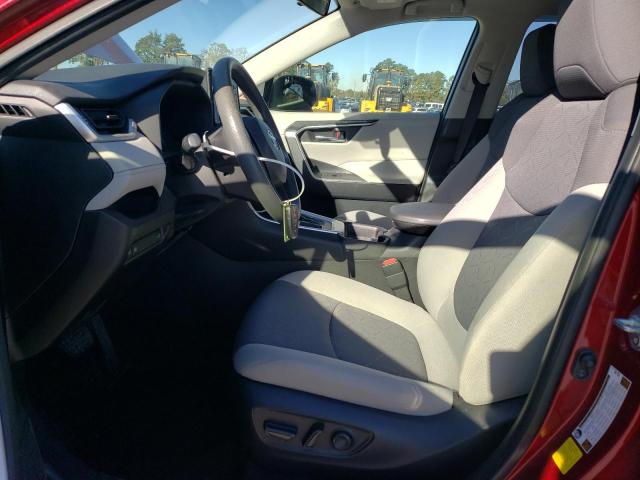 JTMW1RFV5LD047617 - 2020 TOYOTA RAV4 XLE ბურგუნდია ფოტო 7