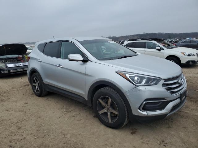 5XYZTDLB2JG571620 - 2018 HYUNDAI SANTA FE S SILVER photo 4