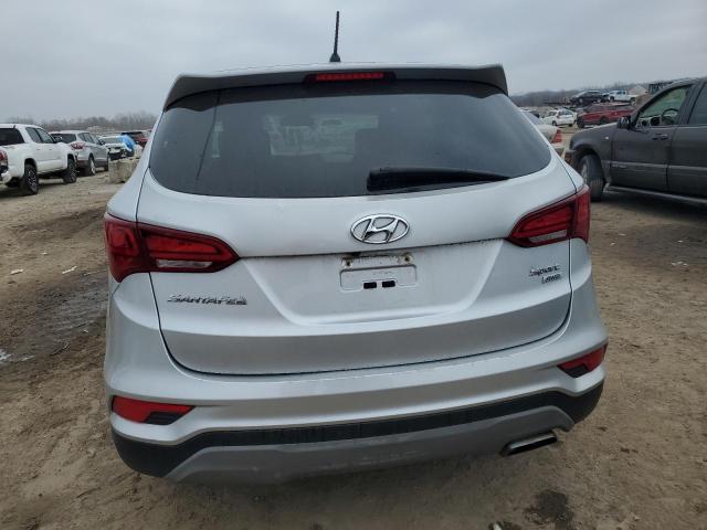 5XYZTDLB2JG571620 - 2018 HYUNDAI SANTA FE S SILVER photo 6