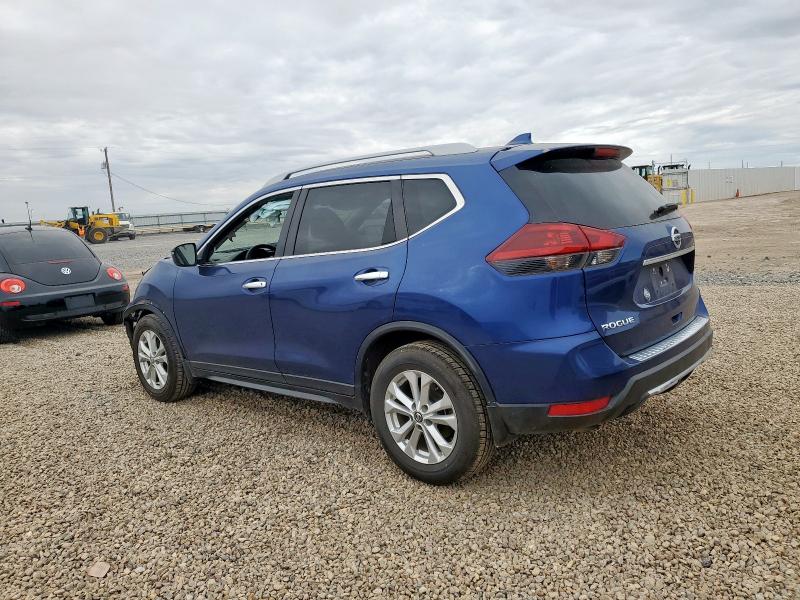 5N1AT2MT4JC816698 - 2018 NISSAN ROGUE S BLUE photo 2