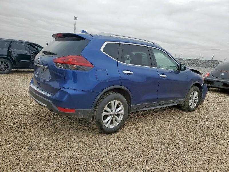 5N1AT2MT4JC816698 - 2018 NISSAN ROGUE S BLUE photo 3