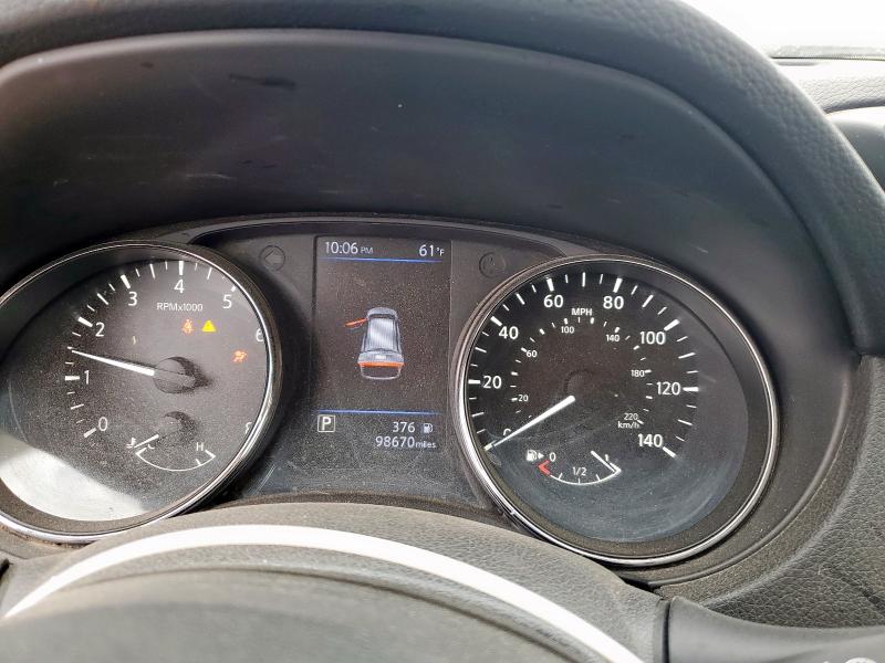 5N1AT2MT4JC816698 - 2018 NISSAN ROGUE S BLUE photo 9