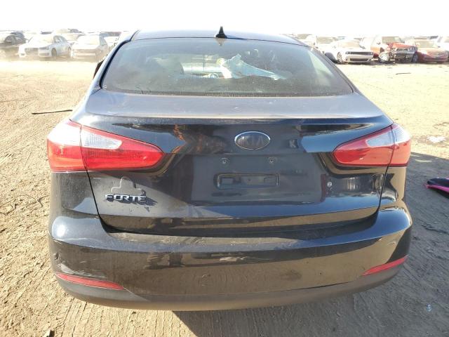 KNAFK4A6XE5063919 - 2014 KIA FORTE LX BLACK photo 6