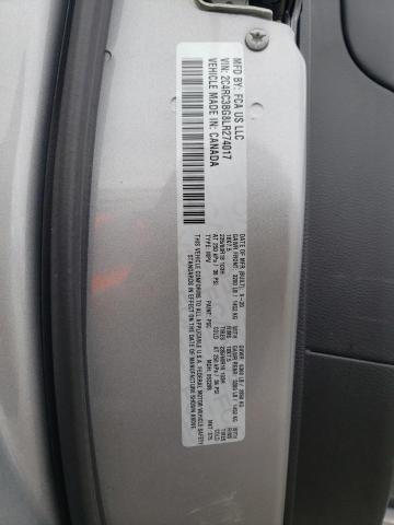 2C4RC3BG8LR274017 - 2020 CHRYSLER PACIFICA TOURING L SILVER photo 13