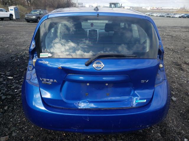 3N1CE2CP2GL354170 - 2016 NISSAN VERSA S BLUE photo 6