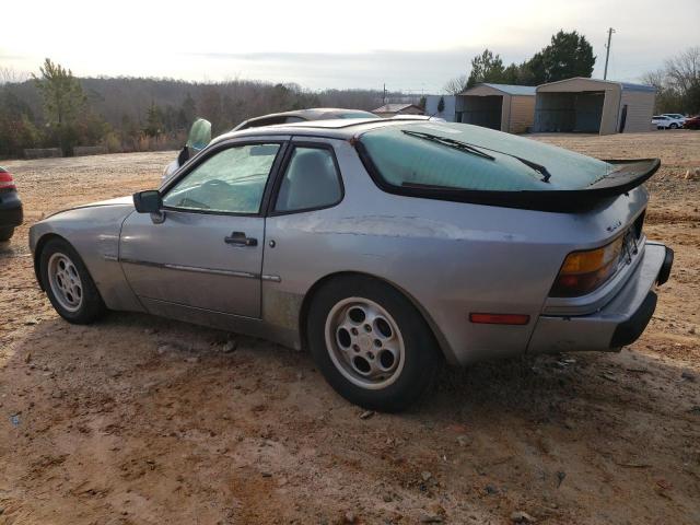 WP0AA0940GN454205 - 1986 PORSCHE 944 SILVER photo 2