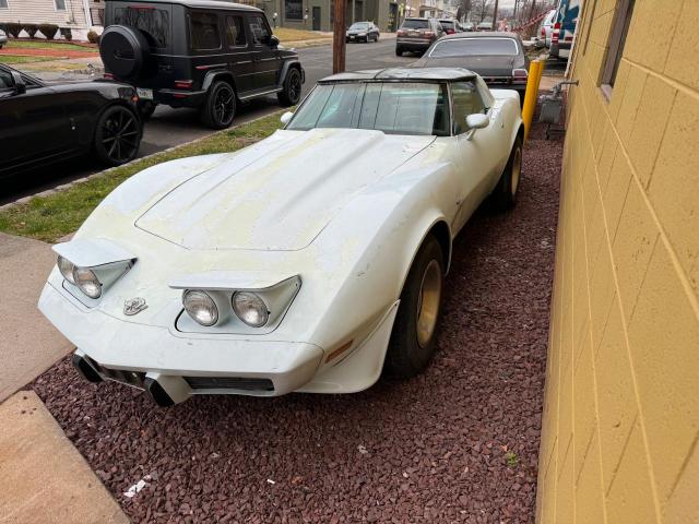 1Z87L8S422119 - 1978 CHEVROLET CORVETTE WHITE photo 2