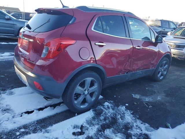 KL4CJASB9EB633634 - 2014 BUICK ENCORE RED photo 3