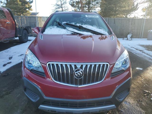 KL4CJASB9EB633634 - 2014 BUICK ENCORE RED photo 5