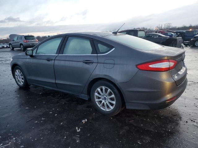 3FA6P0G79GR351823 - 2016 FORD FUSION S GRAY photo 2