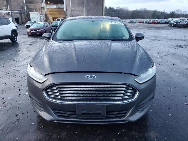 3FA6P0G79GR351823 - 2016 FORD FUSION S GRAY photo 5