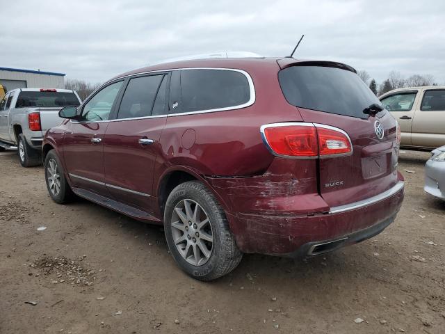 5GAKVBKD9FJ303420 - 2015 BUICK ENCLAVE RED photo 2