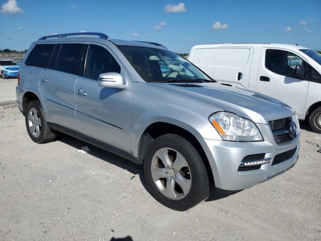 4JGBF7BE0CA788913 - 2012 MERCEDES-BENZ GL 450 4MATIC SILVER photo 4