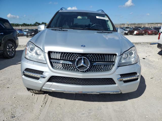 4JGBF7BE0CA788913 - 2012 MERCEDES-BENZ GL 450 4MATIC SILVER photo 5