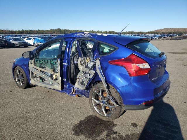 1FADP3K26EL258502 - 2014 FORD FOCUS SE BLUE photo 2