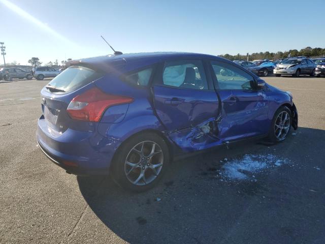 1FADP3K26EL258502 - 2014 FORD FOCUS SE BLUE photo 3