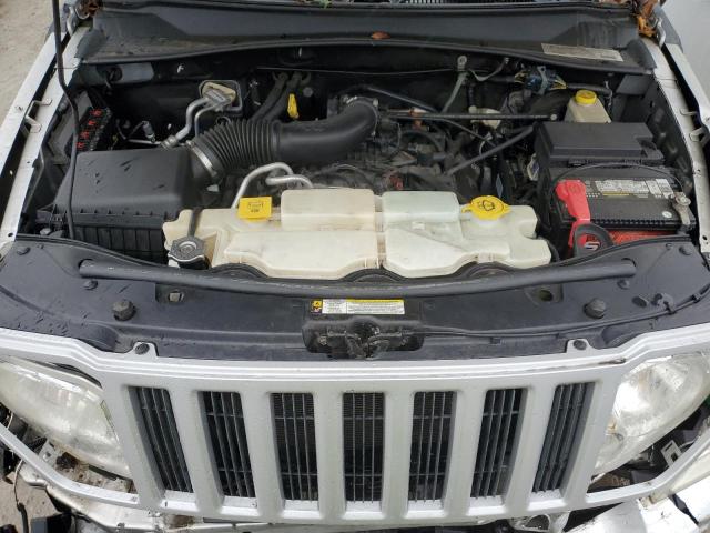 1J4PN2GK6BW580142 - 2011 JEEP LIBERTY SPORT SILVER photo 12