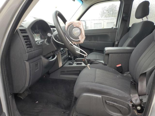 1J4PN2GK6BW580142 - 2011 JEEP LIBERTY SPORT SILVER photo 7