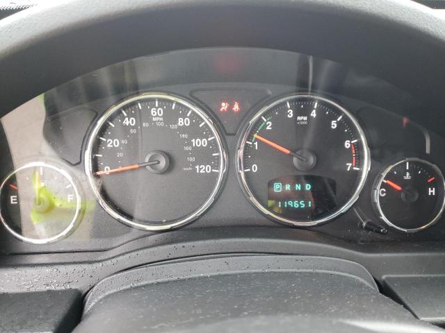 1J4PN2GK6BW580142 - 2011 JEEP LIBERTY SPORT SILVER photo 9