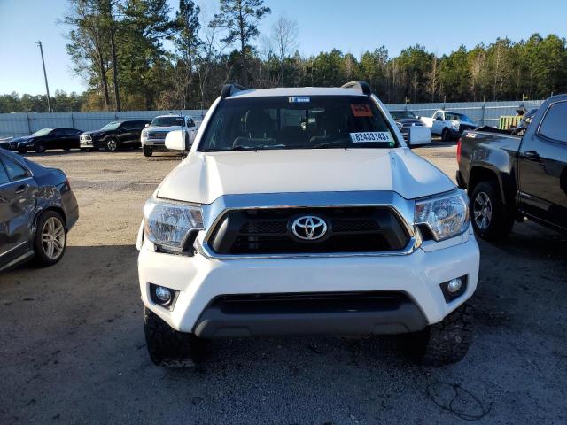 5TFJU4GN4FX070568 - 2015 TOYOTA TACOMA DOUBLE CAB PRERUNNER WHITE photo 5