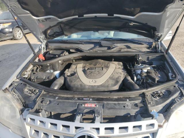4JGBB5GBXBA717036 - 2011 MERCEDES-BENZ ML 350 银色 照片 12