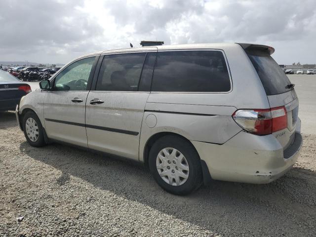 5FNRL38227B034037 - 2007 HONDA ODYSSEY LX ნაცრისფერი ფოტო 2