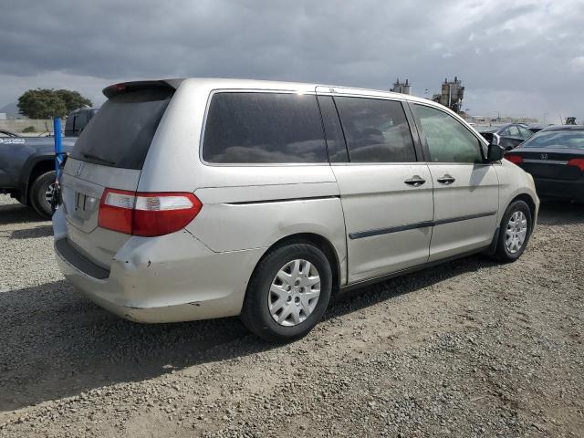 5FNRL38227B034037 - 2007 HONDA ODYSSEY LX ნაცრისფერი ფოტო 3