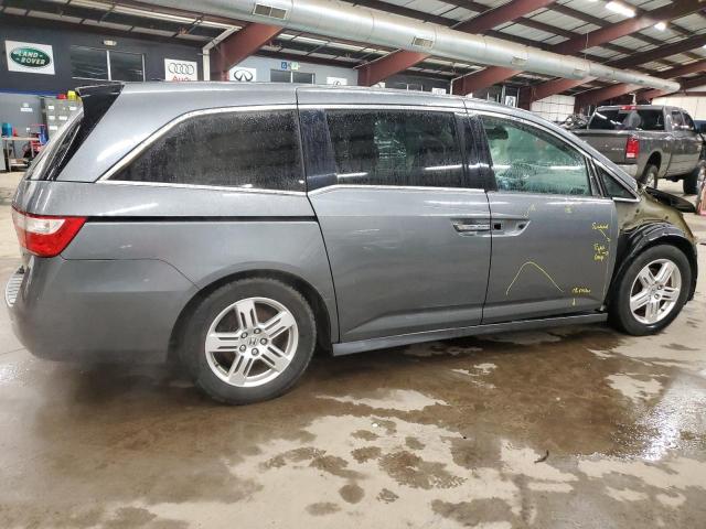 5FNRL5H90CB002707 - 2012 HONDA ODYSSEY TOURING GRAY photo 3