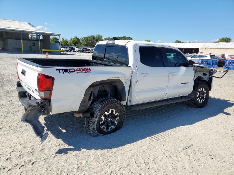 3TMCZ5AN4KM281939 - 2019 TOYOTA TACOMA DOUBLE CAB Білий фото 3
