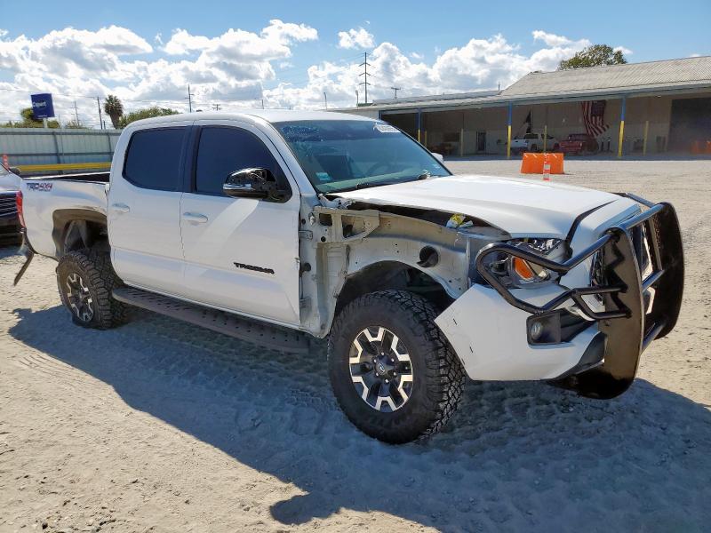 3TMCZ5AN4KM281939 - 2019 TOYOTA TACOMA DOUBLE CAB Білий фото 4