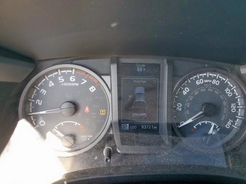 3TMCZ5AN4KM281939 - 2019 TOYOTA TACOMA DOUBLE CAB Білий фото 9