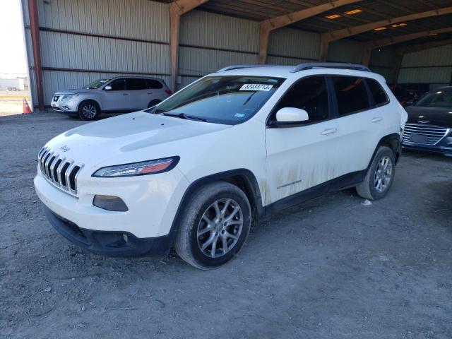 1C4PJLCS9EW102976 - 2014 JEEP CHEROKEE LATITUDE WHITE photo 1