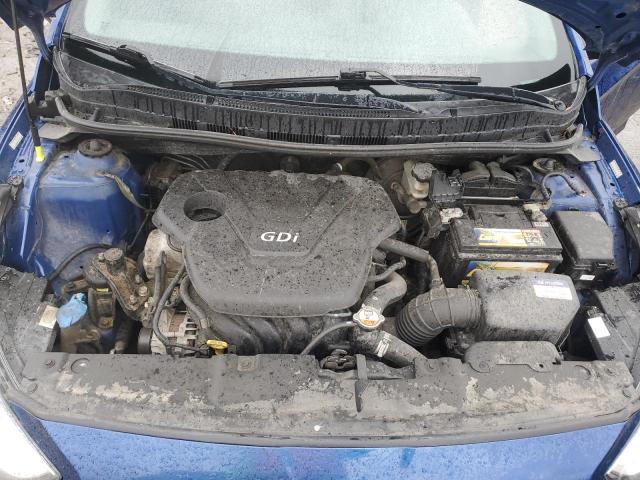 KMHCT4AE2HU251818 - 2017 HYUNDAI ACCENT SE BLUE photo 11