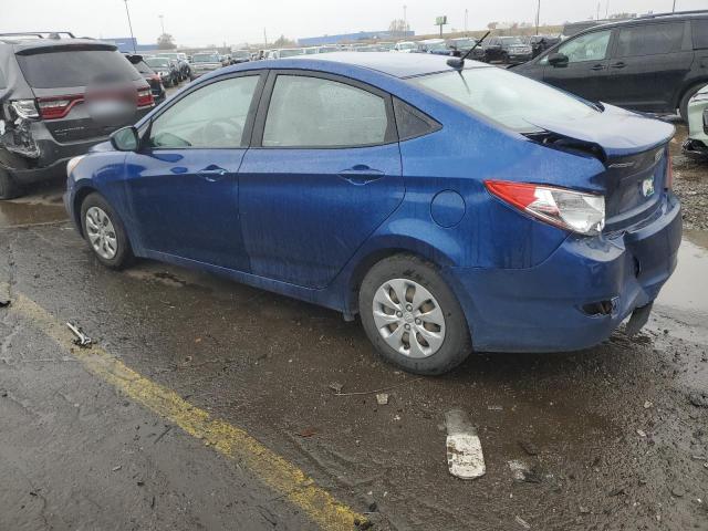 KMHCT4AE2HU251818 - 2017 HYUNDAI ACCENT SE BLUE photo 2