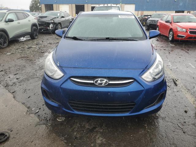 KMHCT4AE2HU251818 - 2017 HYUNDAI ACCENT SE BLUE photo 5
