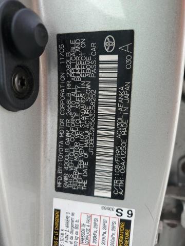 JTDBE32K563058252 - 2006 TOYOTA CAMRY LE Beige Foto 12