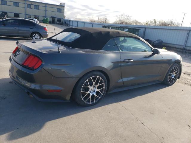 1FATP8UH3F5325699 - 2015 FORD MUSTANG GRAY photo 3