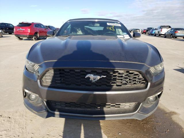 1FATP8UH3F5325699 - 2015 FORD MUSTANG GRAY photo 5