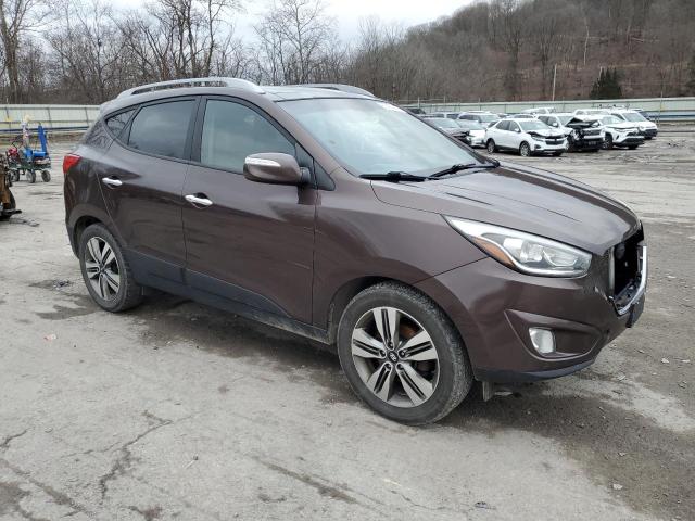 KM8JUCAG1EU851824 - 2014 HYUNDAI TUCSON GLS BROWN photo 4