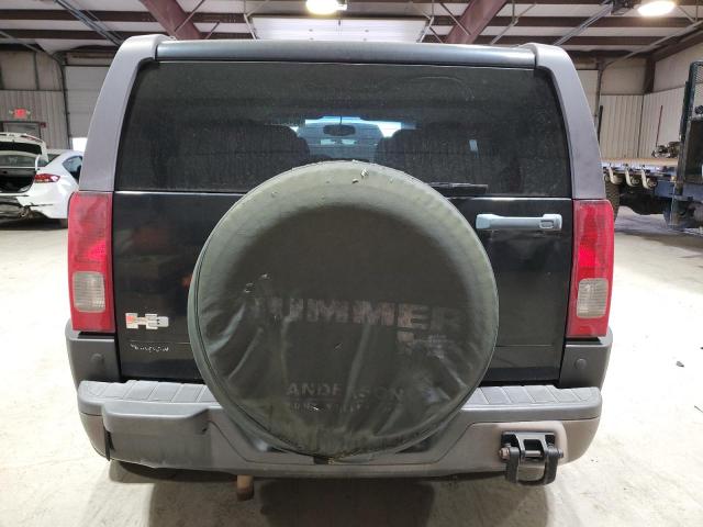 5GTDN136068125303 - 2006 HUMMER H3 BLACK photo 6