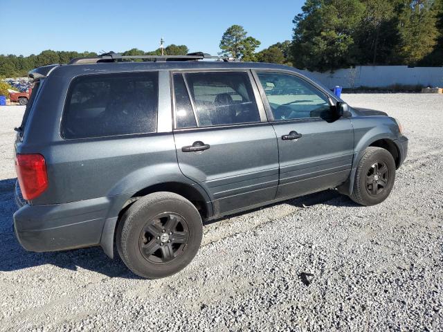 2HKYF18593H556239 - 2003 HONDA PILOT EXL BLUE photo 3