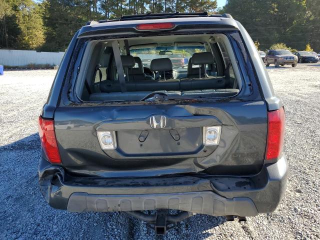 2HKYF18593H556239 - 2003 HONDA PILOT EXL BLUE photo 6