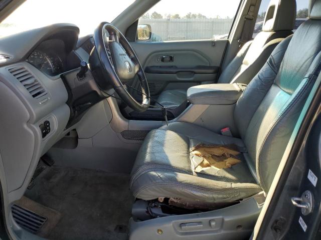 2HKYF18593H556239 - 2003 HONDA PILOT EXL BLUE photo 7