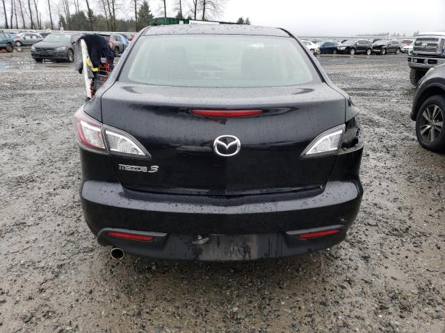 JM1BL1SG5A1292336 - 2010 MAZDA 3 I BLACK photo 6