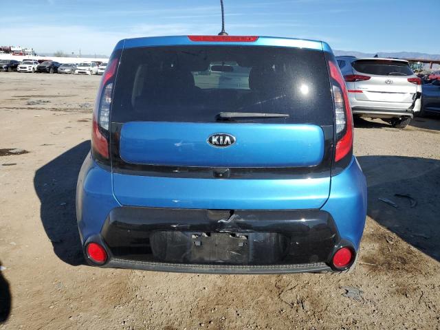 KNDJP3A55G7339544 - 2016 KIA SOUL + BLUE photo 6