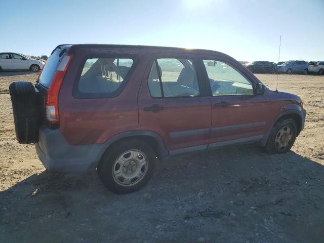 SHSRD68526U408193 - 2006 HONDA CR-V LX BURGUNDY photo 3