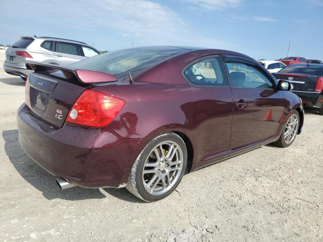 JTKDE177260129743 - 2006 TOYOTA SCION TC Bordo foto 3
