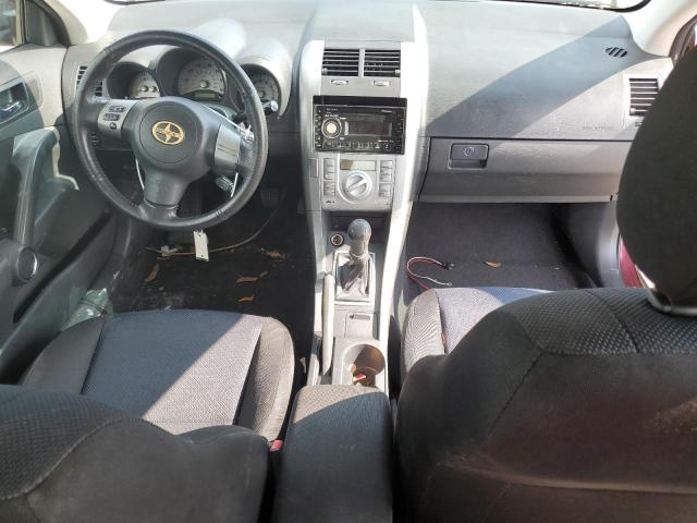 JTKDE177260129743 - 2006 TOYOTA SCION TC Bordo foto 8
