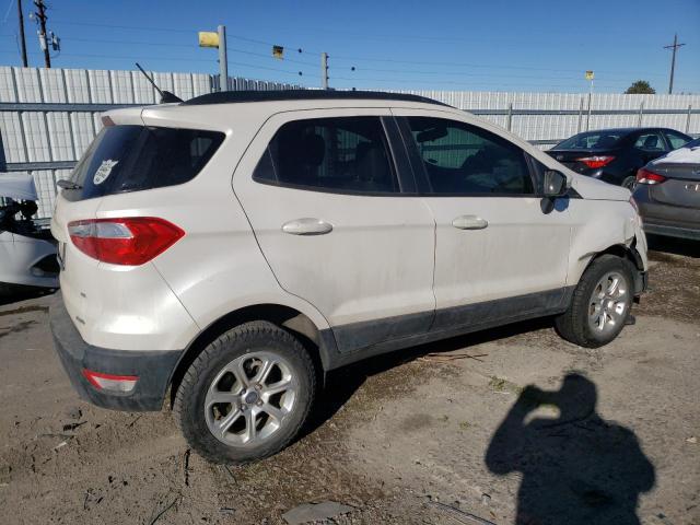 MAJ6P1UL2JC213506 - 2018 FORD ECOSPORT SE WHITE photo 3