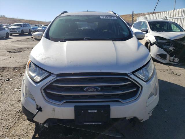 MAJ6P1UL2JC213506 - 2018 FORD ECOSPORT SE WHITE photo 5